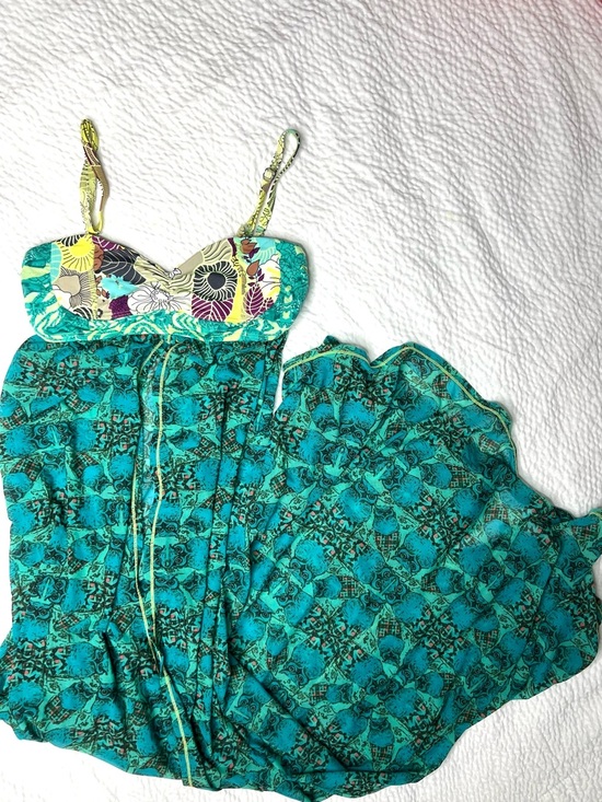 Maaji Other - Maaji Chimera Maxi Cover Up Dress Owl Mixed Print Bustier Boho Resort